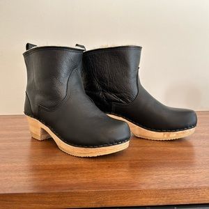 No. 6 Handmade Pull-On Shearling Clog Boot